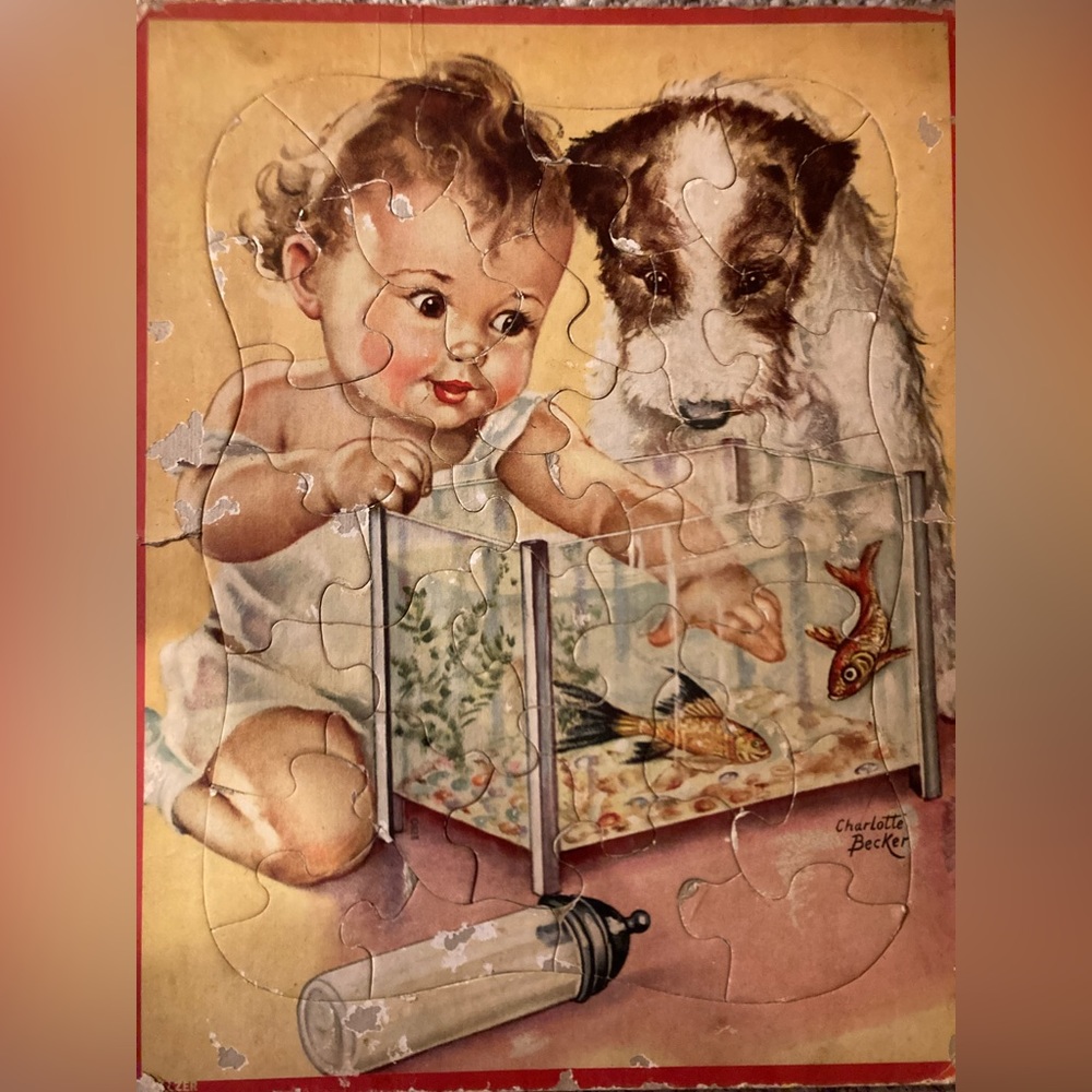 Vintage Charlotte Becker Puzzle